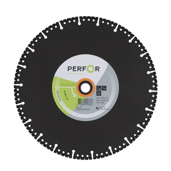 Perfor Diamantzaagblad RESCUE fijn, Ø300, asgat 20 Perfor Diamantzaagblad RESCUE fijn, Ø300, asgat 20