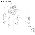STIHL RM 443.3 V - onderdeeltekening STIHL STIHL RM 443.3 V - onderdeeltekening