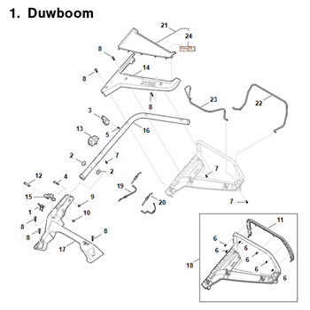 STIHL RM 448.3 T - onderdeeltekening STIHL RM 448.3 T - onderdeeltekening