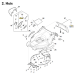 STIHL RM 448.3 T - onderdeeltekening STIHL STIHL RM 448.3 T - onderdeeltekening