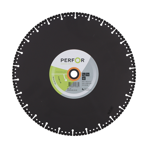 Perfor Perfor Diamantzaagblad RESCUE fijn, Ø400, asgat 20