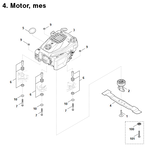STIHL RM 448.3 V - onderdeeltekening STIHL STIHL RM 448.3 V - onderdeeltekening