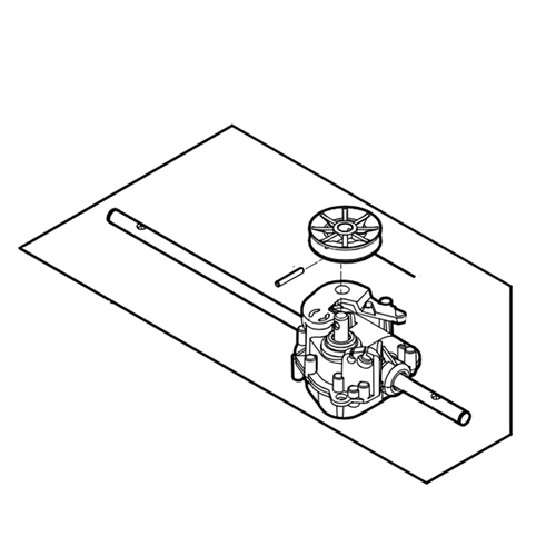 STIHL Aandrijfkop - WB42 640 0100 STIHL STIHL Aandrijfkop - WB42 640 0100