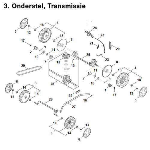 STIHL RM 453.3 V - onderdeeltekening STIHL STIHL RM 453.3 V - onderdeeltekening