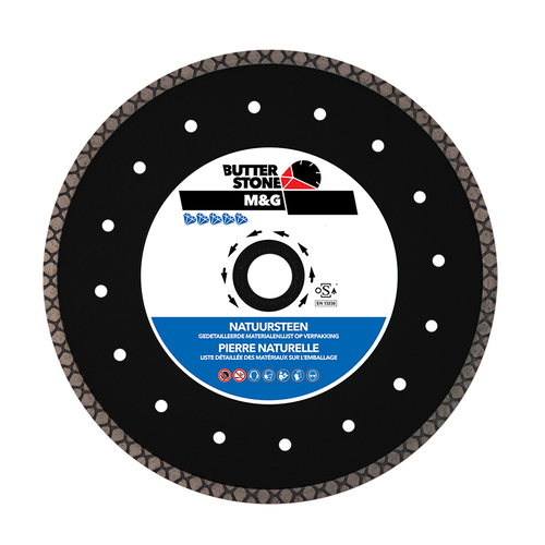 Butterstone Diamantzaagblad M&G, Ø230 asgat 22,23 Butterstone Butterstone Diamantzaagblad M&G, Ø230 asgat 22,23