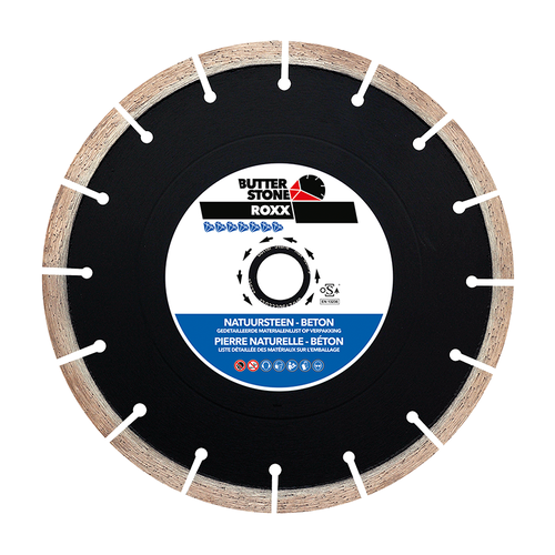 Butterstone Diamantzaagblad ROXX, Ø125 asgat X-Lock Butterstone Butterstone Diamantzaagblad ROXX, Ø125 asgat X-Lock