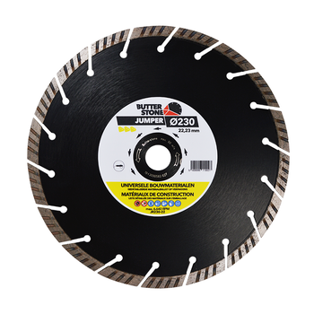Butterstone Diamantzaagblad JUMPER, Ø230 asgat 22,23 Butterstone Diamantzaagblad JUMPER, Ø230 asgat 22,23