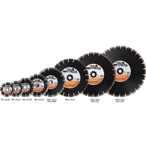 Butterstone Butterstone Diamantzaagblad SPRINT, Ø350 asgat 20
