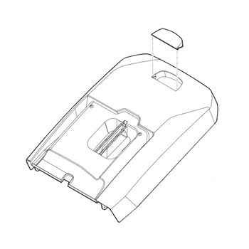 STIHL Bovenste gedeelte grasopvangbox - 6364 760 2101 STIHL Bovenste gedeelte grasopvangbox - 6364 760 2101
