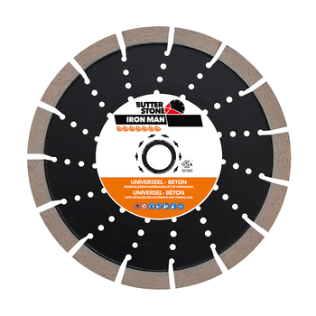 Butterstone Diamantzaagblad IRON MAN, Ø400 asgat 20 mm Butterstone Diamantzaagblad IRON MAN, Ø400 asgat 20 mm