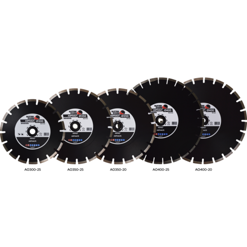 Butterstone Diamantzaagblad ASPHALT, Ø350 asgat 25,4 mm Butterstone Butterstone Diamantzaagblad ASPHALT, Ø350 asgat 25,4 mm