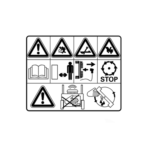 STIHL Waarschuwingsinstructie - 0000 967 4405 STIHL STIHL Waarschuwingsinstructie - 0000 967 4405