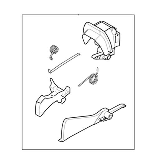 STIHL STIHL Set bedieningselementen - HA01 007 3800