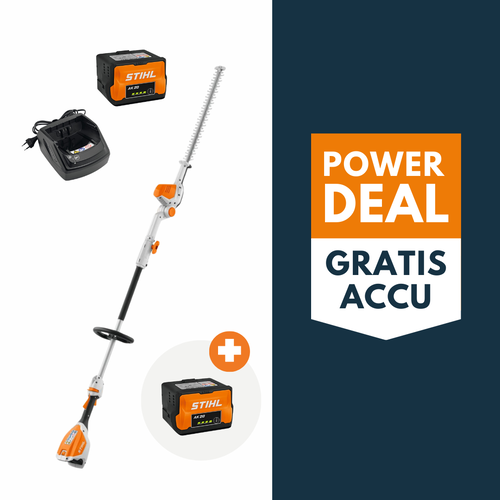 STIHL HLA 56 accu hoogsnoeier actieset met 2x AK 20 accu en 1x AL 101 lader STIHL STIHL HLA 56 accu hoogsnoeier actieset met 2x AK 20 accu en 1x AL 101 lader