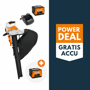STIHL SHA 56 accu bladzuiger actieset met 2x AK 20 accu en 1x AL 101 lader