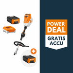 STIHL STIHL KMA 200 R accu combimotor actieset met 2x AP 500 S accu en 1x AL 301 lader