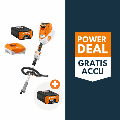 STIHL KMA 120 R accu combimotor actieset met 2x AP 200 S accu en 1x AL 301 lader STIHL STIHL KMA 120 R accu combimotor actieset met 2x AP 200 S accu en 1x AL 301 lader