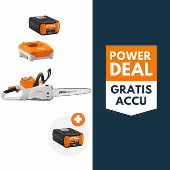 STIHL MSA 200 C-B accu kettingzaag actieset met 2x AP 200 S accu en 1x AL 301 lader - 35 cm