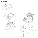 STIHL RM 655.1 RS - onderdeeltekening STIHL STIHL RM 655.1 RS - onderdeeltekening