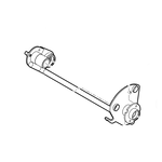 STIHL As achter - 6374 700 2400 STIHL STIHL As achter - 6374 700 2400