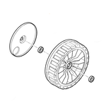 STIHL STIHL Wiel compl. 230 - 6374 700 0400