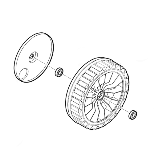 STIHL STIHL Wiel compl. 230 - 6374 700 0400