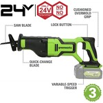 Greenworks GD24RS Accu reciprozaag Greenworks Greenworks GD24RS Accu reciprozaag