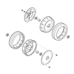 STIHL STIHL Wiel compl. - 6378 700 0416