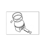 STIHL STIHL Zuiger Ø 56 mm - 1144 030 2001