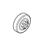 STIHL STIHL Kettingtandwiel 3/8" 8t - 1122 640 2000