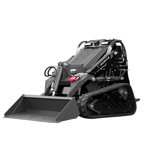 Ironcub VTH-480 S Benzine Stand-On Skid Steer Mini Lader Ironcub Ironcub VTH-480 S Benzine Stand-On Skid Steer Mini Lader