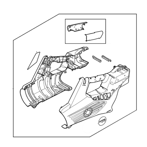 STIHL STIHL Handgreephuis - BA04 790 1001