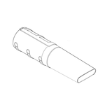 STIHL Platte blaasmond recht - 4866 701 8301 STIHL STIHL Platte blaasmond recht - 4866 701 8301