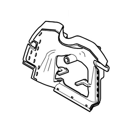 STIHL STIHL Luchtgeleideplaat - 1148 124 3201