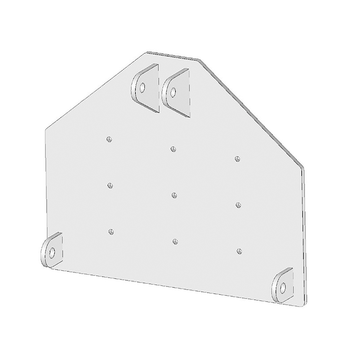 Jo Beau adapterplaat voor H300 Jo Beau adapterplaat voor H300