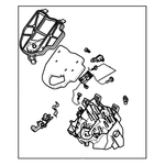 STIHL Filterhuis - 1148 140 2802 STIHL STIHL Filterhuis - 1148 140 2802