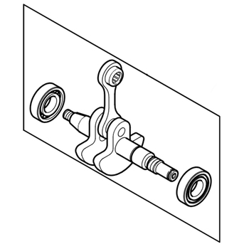 STIHL Cardanas met lager - 1148 030 1011 STIHL Cardanas met lager - 1148 030 1011