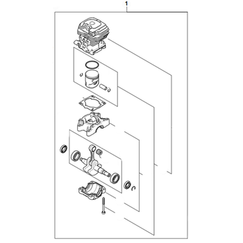 STIHL Motor - 1148 020 0207