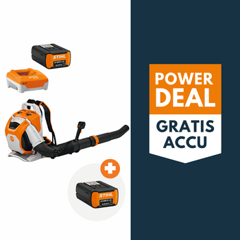 STIHL BRA 600 accu bladblazer actieset met 2x AP 500 S accu en 1x AL 301 lader