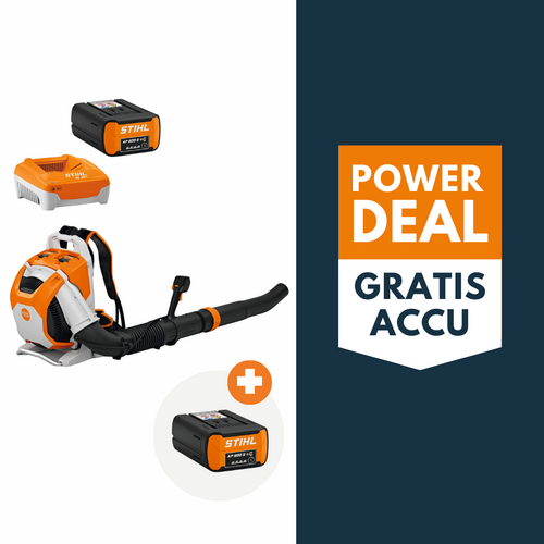 STIHL STIHL BRA 500 B accu bladblazer actieset met 2x AP 500 S accu en 1x AL 301 lader