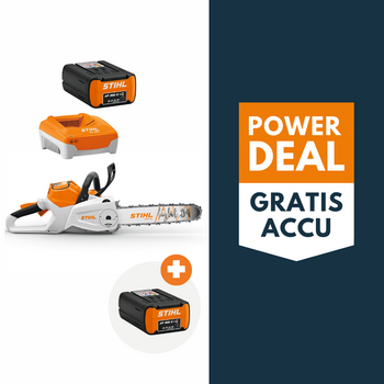 STIHL MSA 220 C-B accu kettingzaag actieset met 2x AP 300 S accu en 1x AL 301 lader - 40 cm