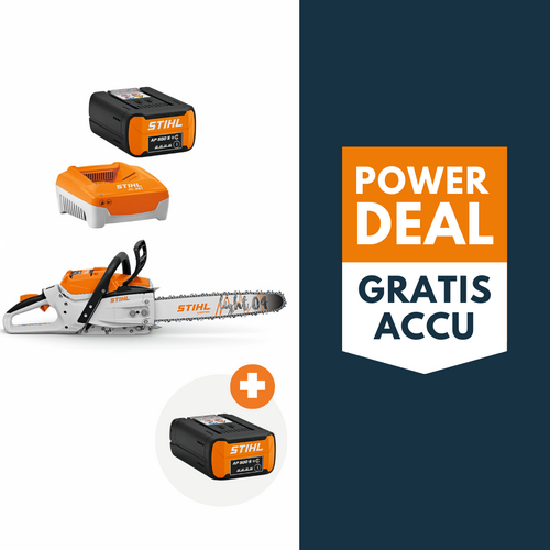 STIHL STIHL MSA 300 C-O accu kettingzaag actieset met 2x AP 500 S accu en 1x AL 301 lader - 40 cm