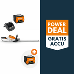 STIHL STIHL HSA 50 accu heggenschaar actieset met 2x AK 10 accu en 1x AL 101 lader
