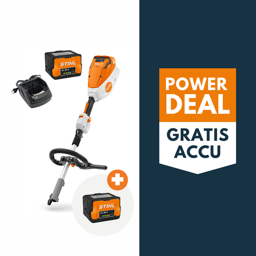 STIHL KMA 80 R accu combimotor actieset met 2x AK 30 S accu en 1x AL 101 lader STIHL STIHL KMA 80 R accu combimotor actieset met 2x AK 30 S accu en 1x AL 101 lader