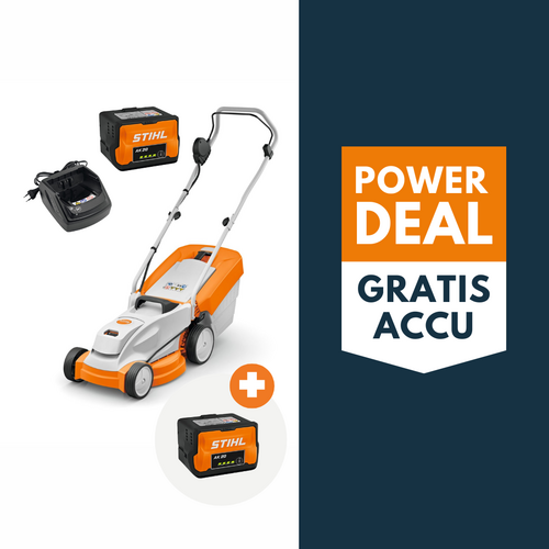 STIHL RMA 235 accu grasmaaier actieset met 2x AK 20 accu en 1x AL 101 lader STIHL STIHL RMA 235 accu grasmaaier actieset met 2x AK 20 accu en 1x AL 101 lader