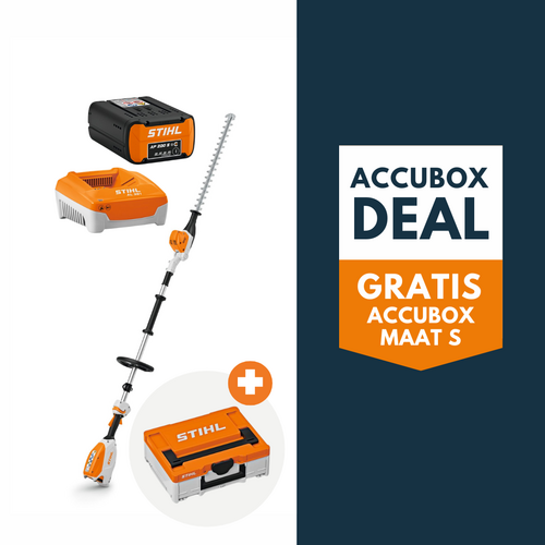 STIHL STIHL HLA 66 accu hoogsnoeier actieset incl. accubox