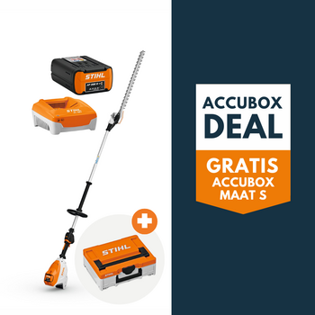 STIHL HLA 140 B accu hoogsnoeier actieset incl. accubox