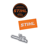 STIHL STIHL 3-delige set STIHL siliconenstickers
