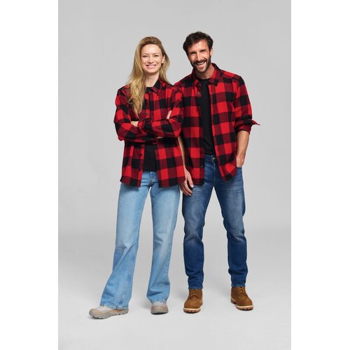 STIHL STIHL PLAID RED BLACK hemd - Unisex