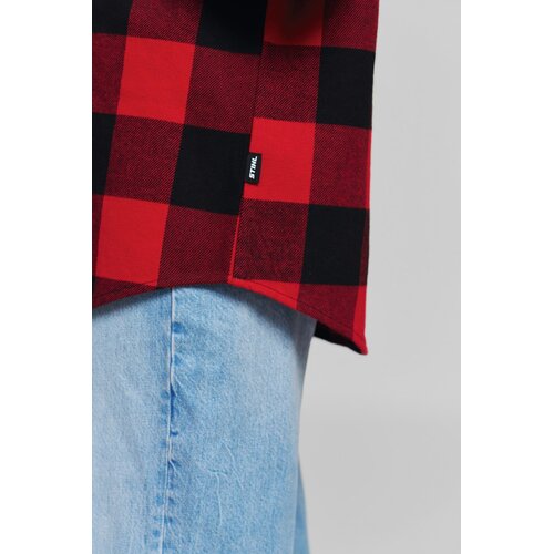 STIHL STIHL PLAID RED BLACK hemd - Unisex